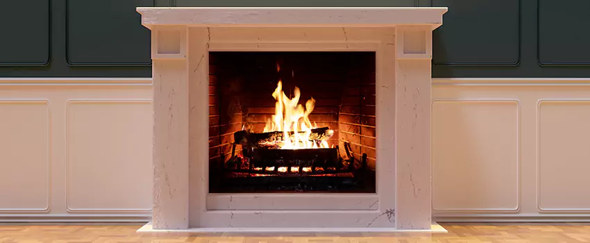 Decorative Electric Fireplace Installation in Braintree, Massachusetts