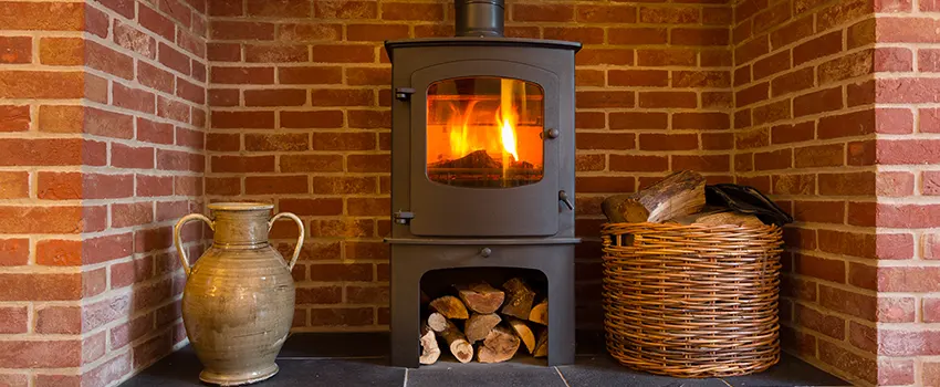 Metal Firebox Installation For Fireplace in Braintree, Massachusetts