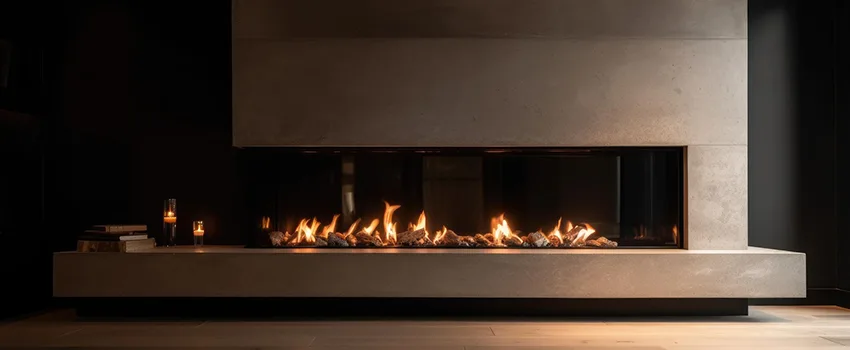 Gas Fireplace Ember Bed Design Services in Braintree, Massachusetts