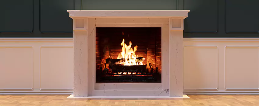 Open Flame Wood-Burning Fireplace Installation Services in Braintree, Massachusetts