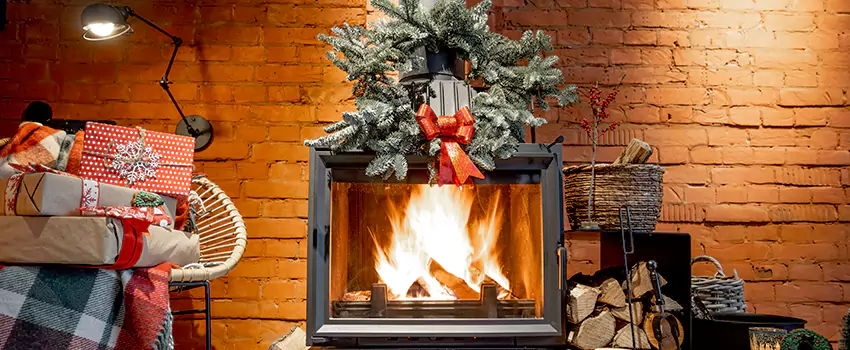 Travis Industries Linear Gas Fireplace Installation in Braintree, Massachusetts